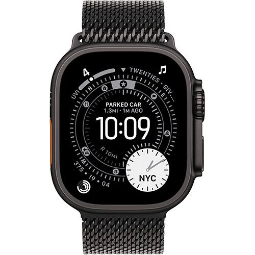 Apple Watch Ultra 3 Cellular - 49mm - Titânio preto | Loop - Preto - L - Image 2