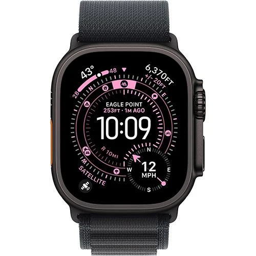Apple Watch Ultra 3 Cellular - 49mm - Titânio preto | Loop - Preto - M - Image 2