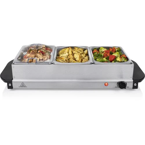 Aquecedor para Buffet Tristar BP-6283 | 4.2 L - Aço inoxidável - Image 3