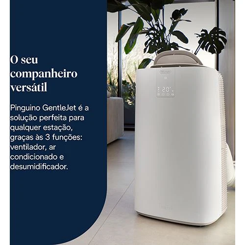 Ar Condicionado Portátil Delonghi AP98 GentleJet Pinguino | 11500 BTU/h | Branco - Image 3