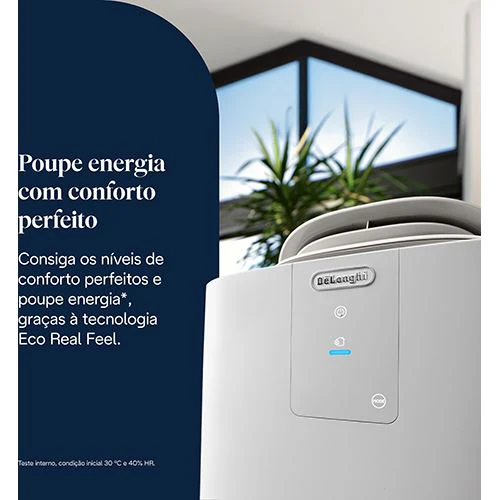 Ar Condicionado Portátil Delonghi AP98 GentleJet Pinguino | 11500 BTU/h | Branco - Image 4