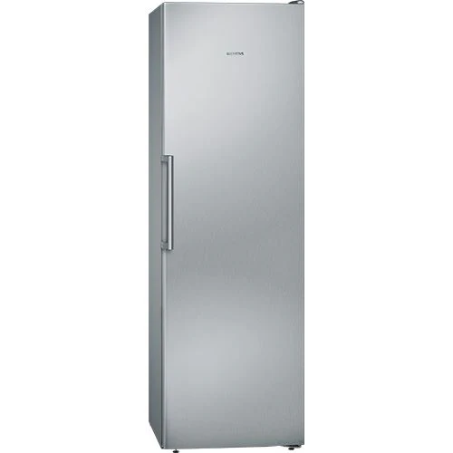 Arca Congeladora Vertical Siemens GS36NVIEP iQ300 | 186x60x65 cm | 242 L | E | Aço antidedadas