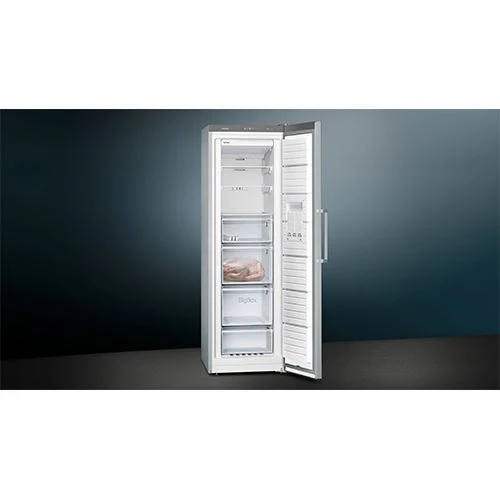 Arca Congeladora Vertical Siemens GS36NVIEP iQ300 | 186x60x65 cm | 242 L | E | Aço antidedadas - Outlet - Grade B - Image 6