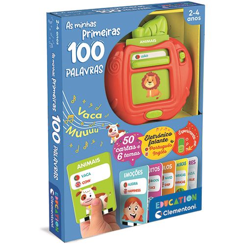 As Minhas Primeiras 100 Palavras - Education Clementoni