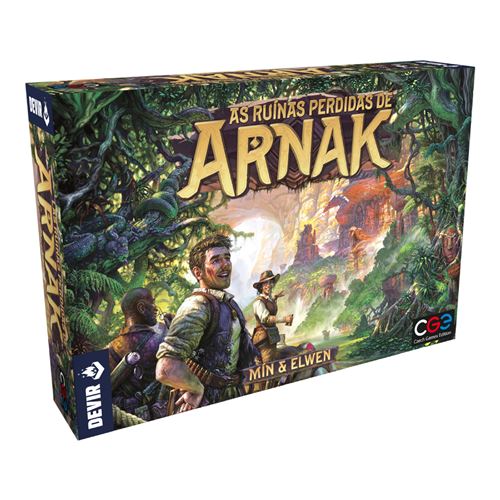 Jogo de Tabuleiro As Ruínas Perdidas de Arnak