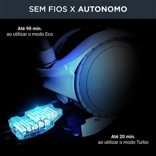 Aspirador Sem Saco Rowenta X-Ô Trenó Sem Fios IX7767EA | 69 dB | Capacidade 1L - Outlet - Grade B - Image 9