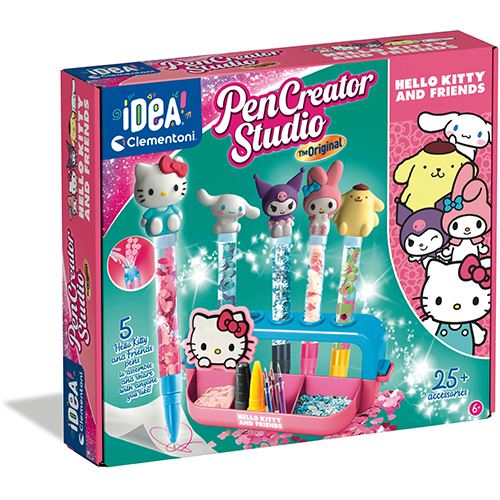 Atelier de Canetas Hello Kitty and Friends - Ideia | Clementoni