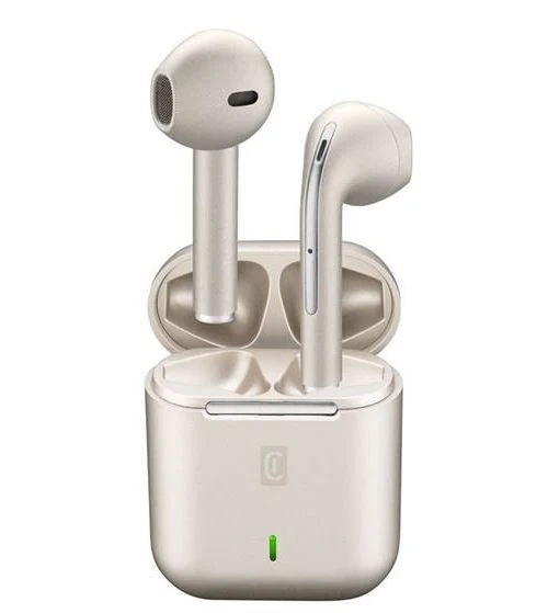 Auriculares Bluetooth Cellularline TWS Tuck Branco