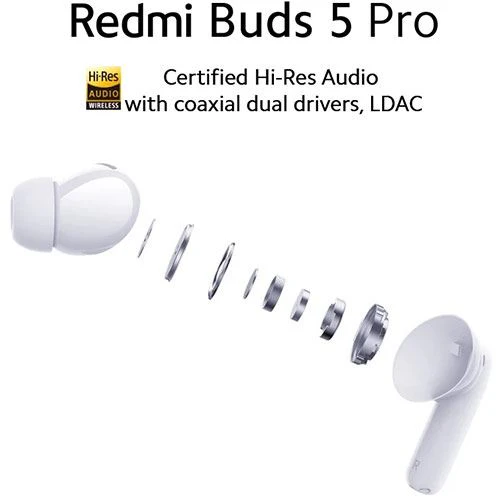 Auriculares True Wireless Bluetooth Xiaomi Redmi Buds 5 Pro - Midnight Black - Image 8