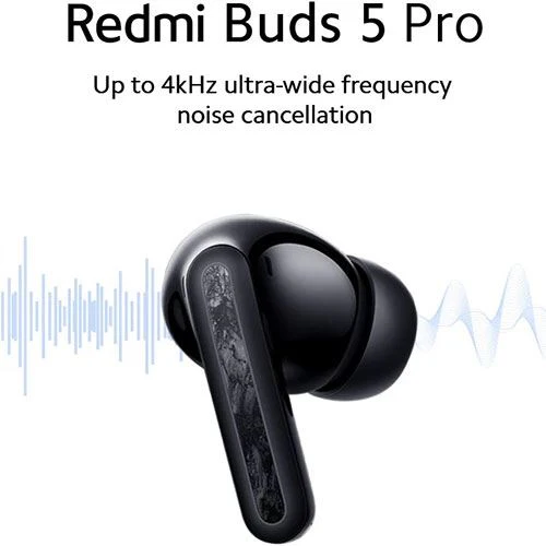 Auriculares True Wireless Bluetooth Xiaomi Redmi Buds 5 Pro - Midnight Black - Image 9