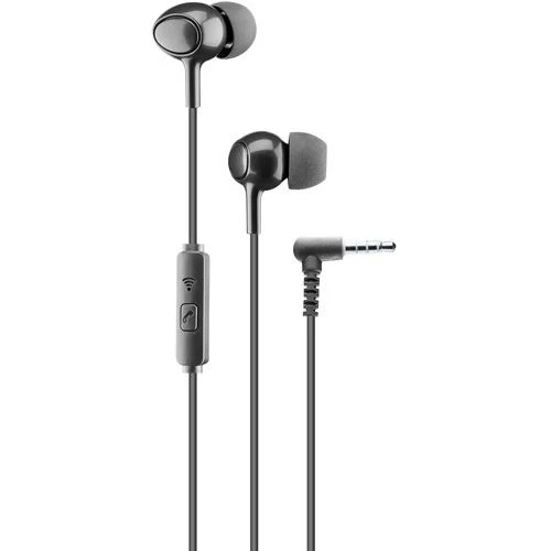 Auriculares Cellularline com Micro Auineark Preto