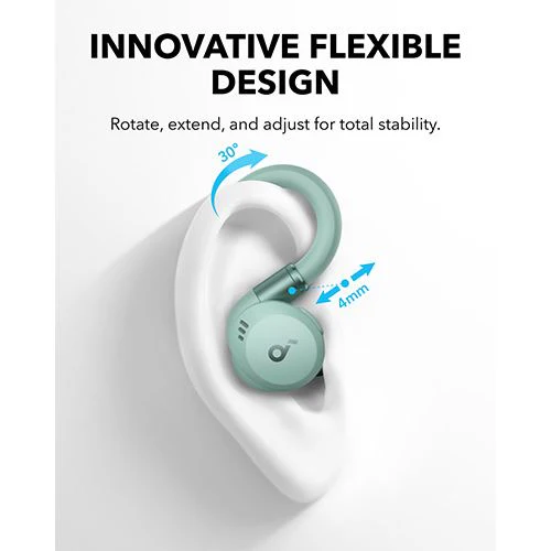 Auriculares Desportivos Noise Cancelling True Wireless Bluetooth Soundcore Sport X20 - Verde - Image 4