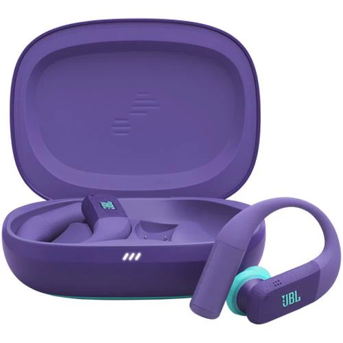 Auriculares Desportivos True Wireless Bluetooth JBL Endurance Peak 4 ANC - Púrpura