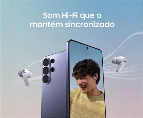 Auriculares Noise Canceling True Wireless Bluetooth Samsung Galaxy Buds4 Pro - Branco - Image 6