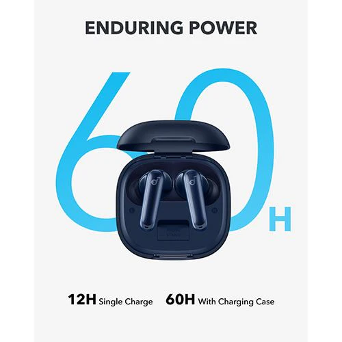 Auriculares Noise Cancelling True Wireless Bluetooth Soundcore P40i - Azul - Image 4