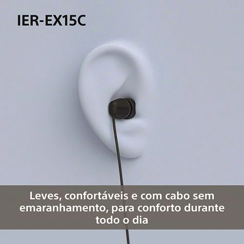 Auriculares Sony IER-EX15CB USB-C - Preto - Image 4