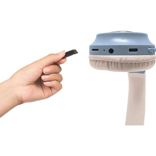 Auscultadores 3D Bluey com Bluetooth e Fios - Lexibook - Image 3
