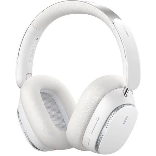 Auscultadores Noise Cancelling Bluetooth Baseus Bowie H1 Pro - White