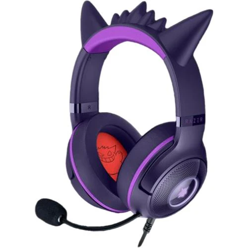 Auscultadores Gaming Razer Kraken Kitty V2 - Pokémon Gengar Edition