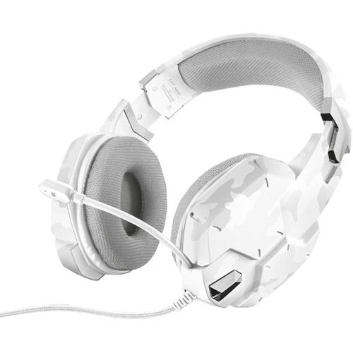 Auscultadores Gaming Trust GTX 322 - Camo-Branco