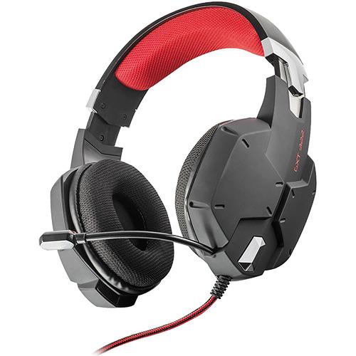 Auscultadores Gaming Trust GTX 322 - Preto