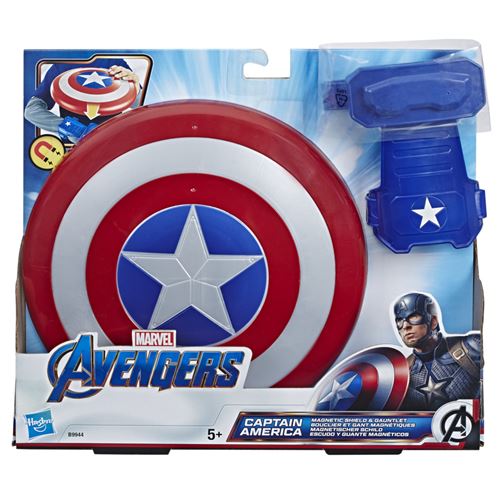 Avengers Captain America Magnetic Shield & Gauntlet - Hasbro