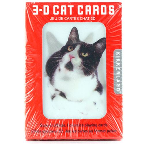 Baralho Cartas Lenticular Cats - Kikkerland