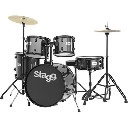 Bateria Acústica Stagg - TIM120B BK - Preto