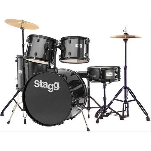 Bateria Acústica TIM122B BK - Preto