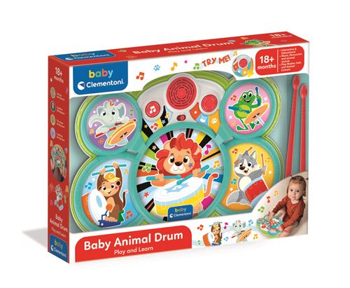 Bateria dos Animais - Baby Clementoni