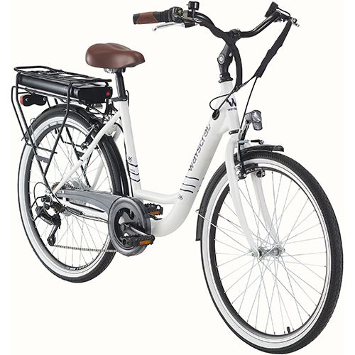 Bicicleta Elétrica Wayscral Everyway E100 26" - Branco
