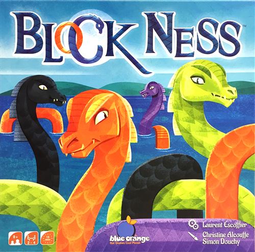 Jogo de Tabuleiro Block Ness