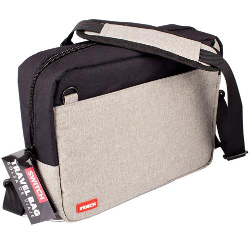 Bolsa de Viagem Indeca para Nintendo Switch - Preto / Cinzento