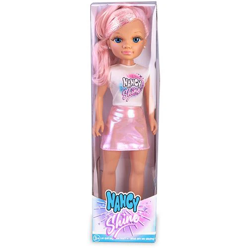 Boneca Nancy Shine - Pink - Famosa