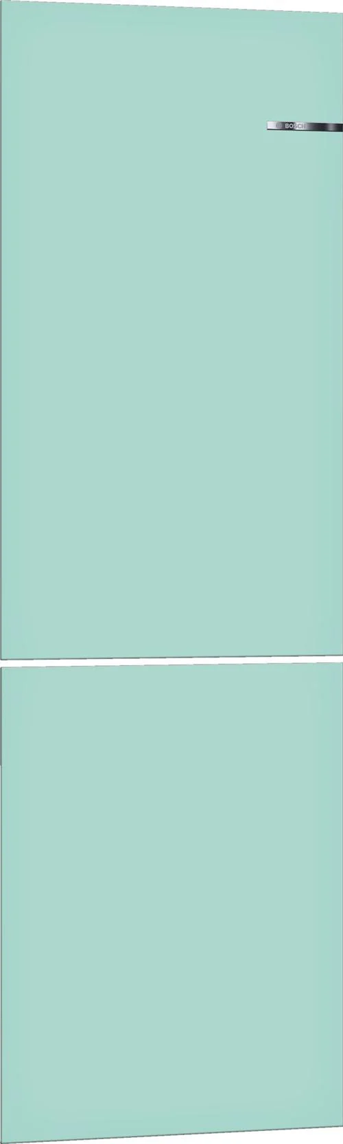 Cobertura de porta decorativa para Frigorífico Bosch Serie 4 KSZ2BVT00 | Cor aqua