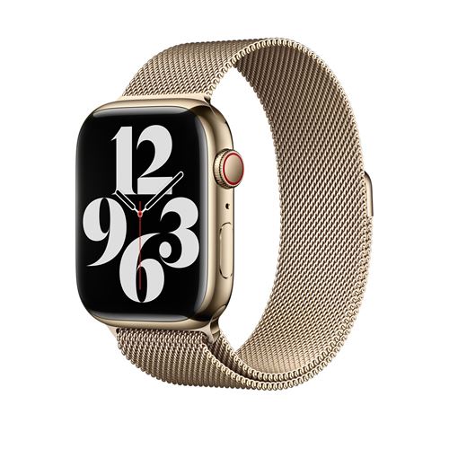 Bracelete Apple Loop Milanesa para Apple Watch 41mm- Dourada - Image 2