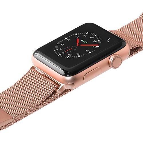 Bracelete Laut para Apple Watch 38-40-41 Milanesa - Rosa Dourado - Image 2