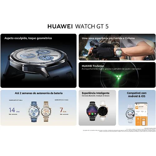 Bundle HUAWEI Watch GT 5 41 mm - Dourado - Image 8