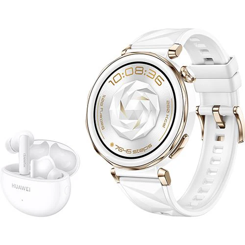 Bundle HUAWEI Watch GT 5 Pro 42 mm - Branco