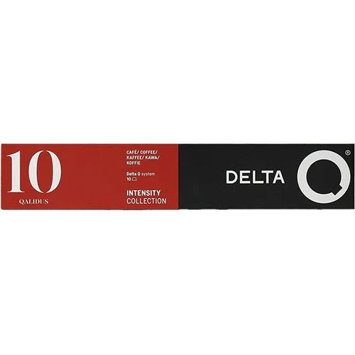 Cápsulas Café Delta Q Qalidus | 10 Cápsulas | Intensidade 10