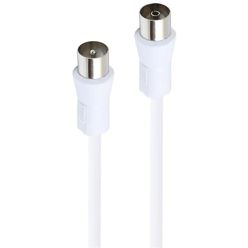 Cabo Antena Coaxial Accsup 2m - Branco