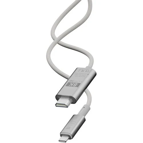 Cabo LinQ ProCable ProCable USB-C para HDMI 2m 8K/60Hz 2m - Prateado - Image 3