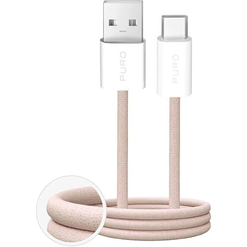 Cabo Puro Fabrik 4 USB para USB-C 1.5m - Bege (Sandshell)