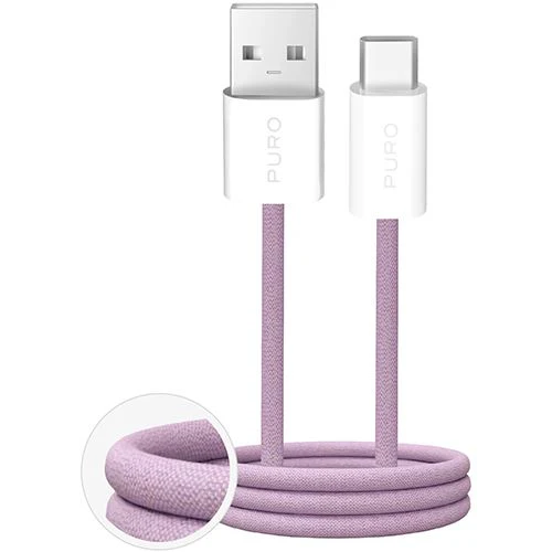 Cabo Puro Fabrik 4 USB para USB-C 1.5m - Rosa