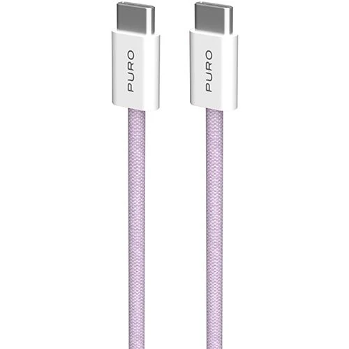 Cabo TPE USB-C Puro Fabrik 2.0 - Rosa (Coraltastic)