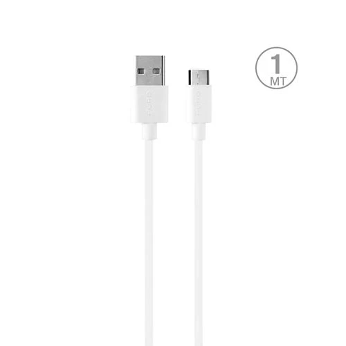 Cabo USB para Micro USB Puro 1m - Branco