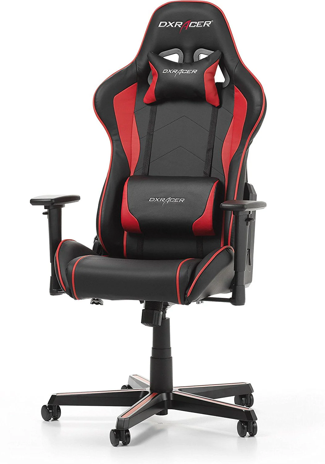 Cadeira Gaming DXRacer Formula F08-Preto e Vermelho