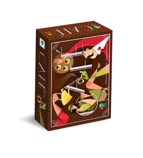 Jogo de Tabuleiro Café