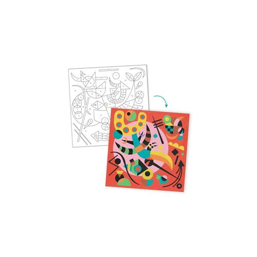 Caixa de Actividades Djeco - Inspirada em Kandinsky - Image 2