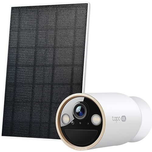 Câmara de Segurança com Painel Solar TP-Link Tapo C460 KIT - 4K - Wi-Fi